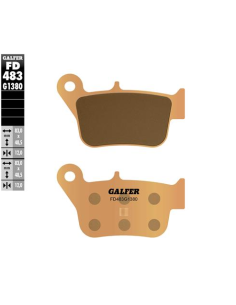pastillas de freno moto galfer scooter fd483g1380
