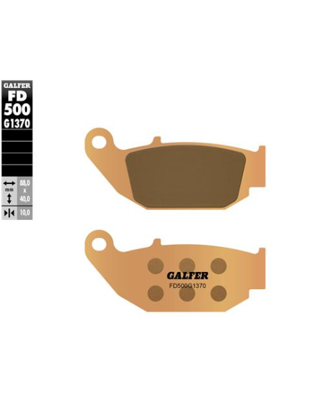 pastillas de freno moto galfer sinter street fd500