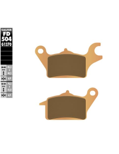 pastillas de freno moto galfer sinter street fd504