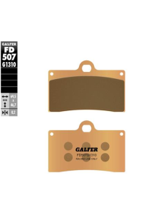 pastillas de freno moto galfer sinter racing fd507