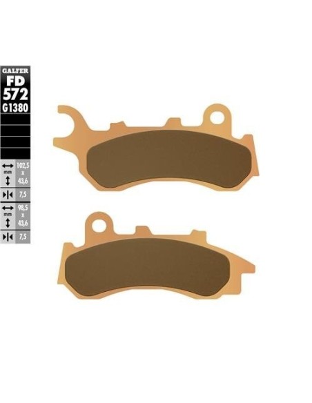 pastillas galfer modelo fd572g1380