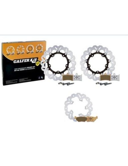 kit freno oversize galfer kg495bfs yamaha t max 530 2015 2020 560 2020 2024 298 mm d