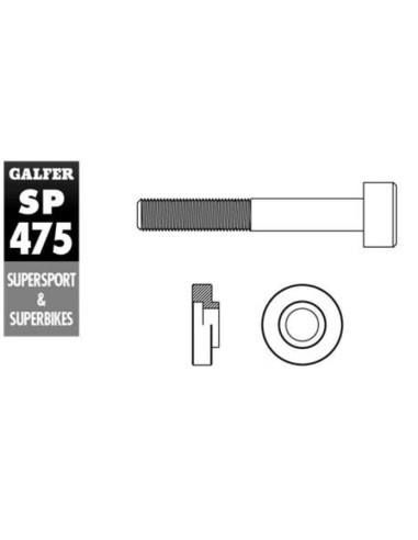 kit freno oversize galfer kg495bfs yamaha t max 530 2015 2020 560 2020 2024 298 mm d