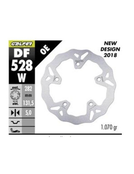kit freno galfer kg4983fs yamaha t max 530 560 wave 320 mm delantero trasero