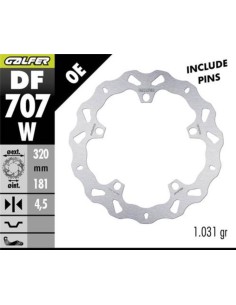 kit de discos oversized para bmw r 1200gs lc 2