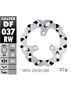 disco freno moto galfer wave fijo 190x3 6mm df037r