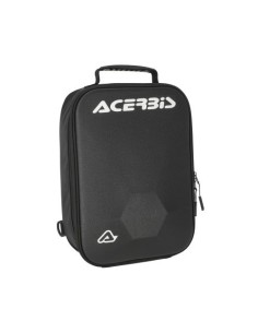 bolsa para gafas acerbis 0027572 090 negra para 4 mascaras off road