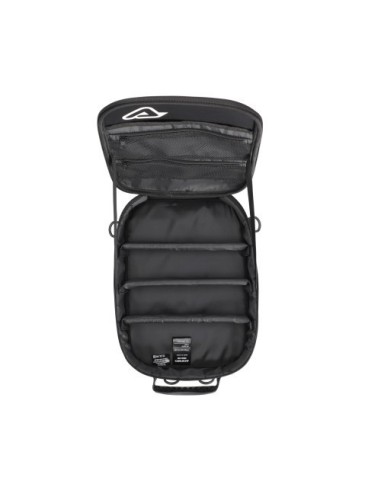 bolsa para gafas acerbis 0027572 090 negra para 4 mascaras off road