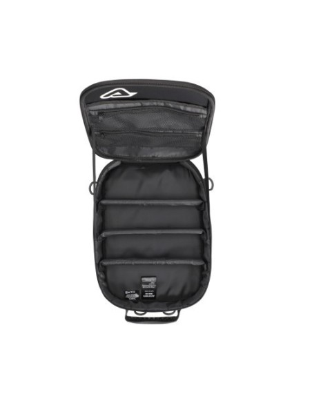 bolsa para gafas acerbis 0027572 090 negra para 4 mascaras off road