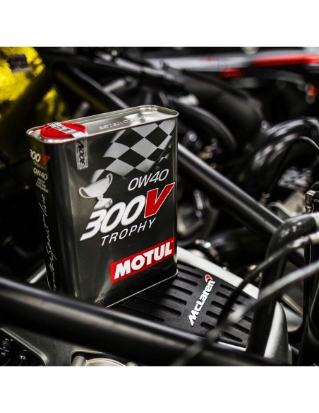 aceite de motor motul 300v trophy 0w40 ap 104240 sintetico competicion 2l