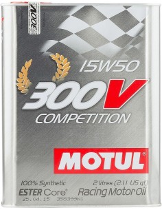 aceite de motor motul 300v competition 15w50 104244 competicion 2l 2