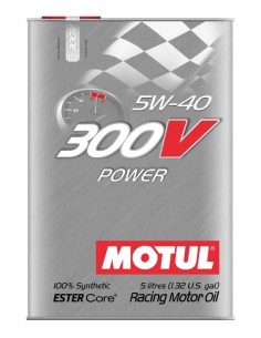 aceite de motor motul 300v power 5w40 104242 sintetico competicion 2l