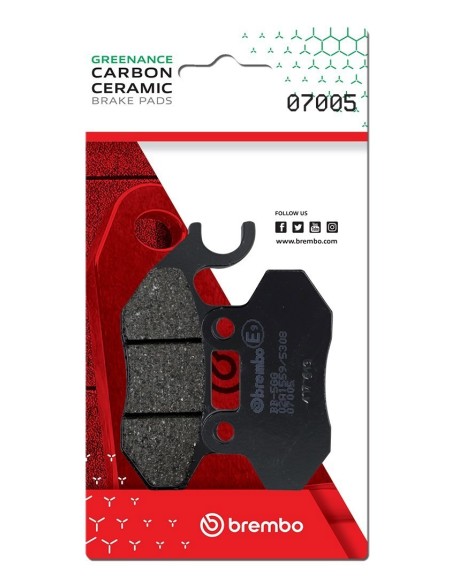 pastillas de freno moto brembo genuinas 07005