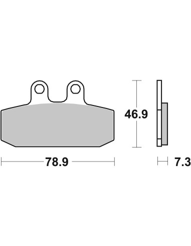 pastillas de freno moto brembo genuinas 07006