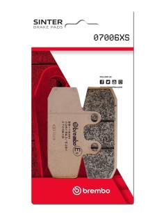 pastillas de freno moto brembo sinterizadas 07006xs