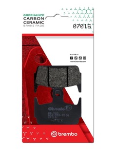 pastillas de freno moto brembo genuinas 07016