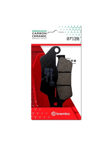 pastillas de freno moto brembo genuinas 07020