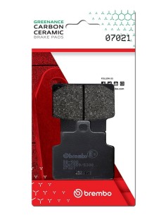 pastillas de freno moto brembo genuinas 07021