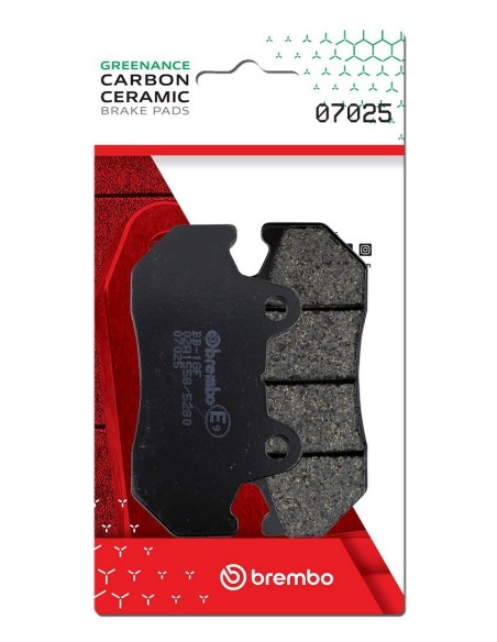 pastillas de freno moto brembo genuinas 07025