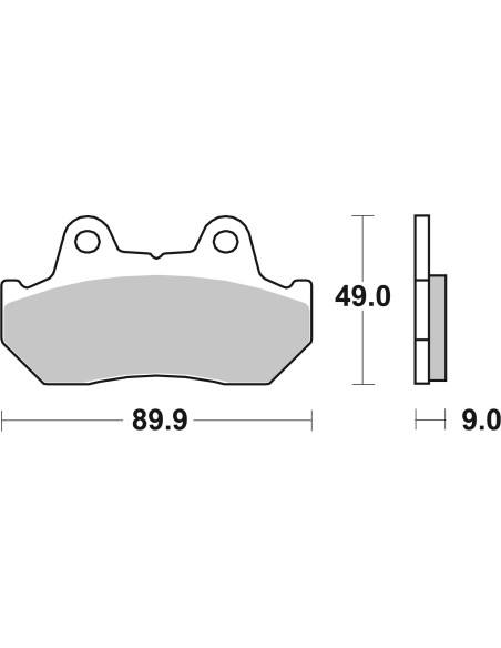 pastillas de freno moto brembo genuinas 07025