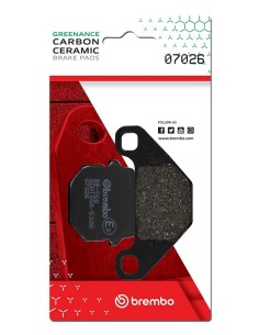 pastillas de freno moto brembo genuinas 07026