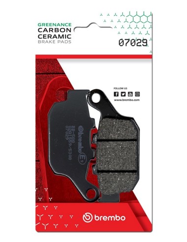 pastillas de freno moto brembo genuinas 07029