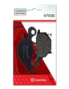 pastillas de freno moto brembo genuinas 07036