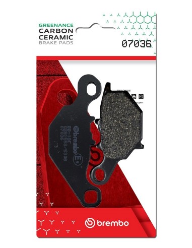 pastillas de freno moto brembo genuinas 07036