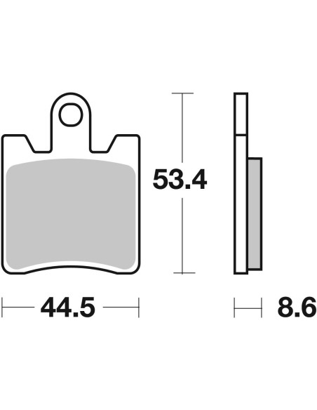 pastillas de freno moto brembo sinterizadas 07037xs