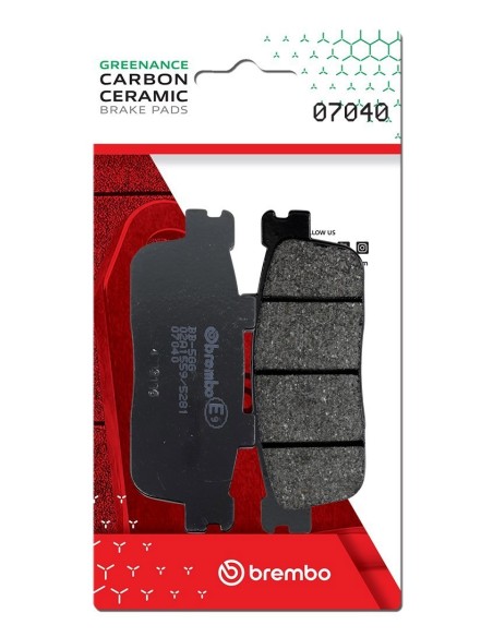 pastillas de freno moto brembo genuinas 07040