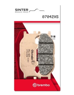 pastillas de freno moto brembo sinterizadas 07042xs