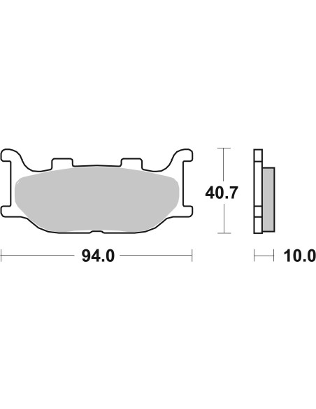 pastillas de freno moto brembo sinterizadas 07042xs