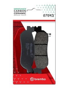 pastillas de freno moto brembo genuinas 07043