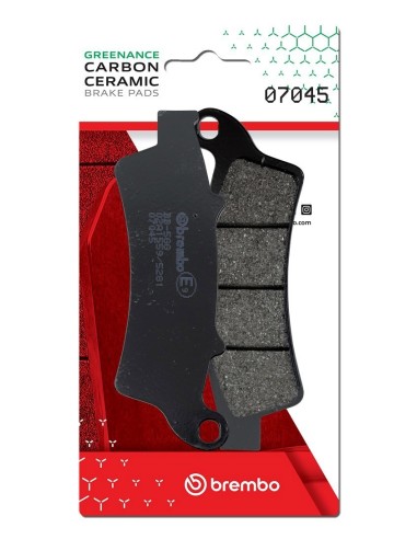 pastillas de freno moto brembo genuinas 07045