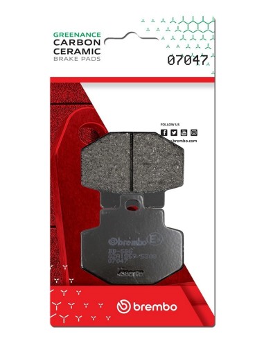 pastillas de freno moto brembo genuinas 07047