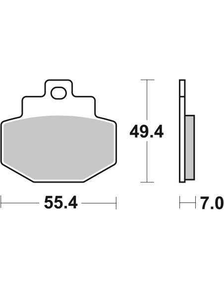 pastillas de freno moto brembo sinterizadas 07047xs
