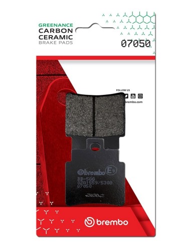 pastillas de freno moto brembo genuinas 07050