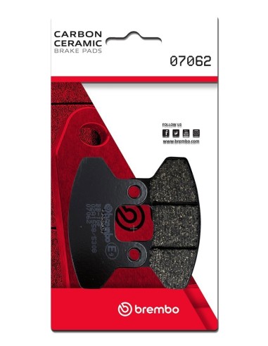 pastillas de freno moto brembo genuinas 07062