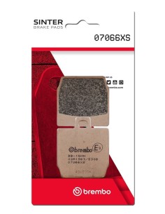 pastillas de freno moto brembo sinterizadas 07066xs