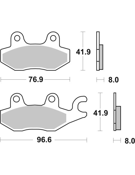 pastillas de freno moto brembo sinterizadas 07071xs