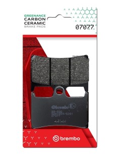pastillas de freno moto brembo genuinas 07077