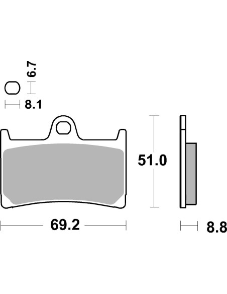 pastillas de freno moto brembo sinterizadas 07077xs