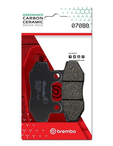 pastillas de freno moto brembo genuinas 07080