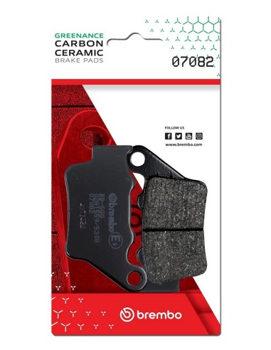 pastillas de freno moto brembo genuinas 07082