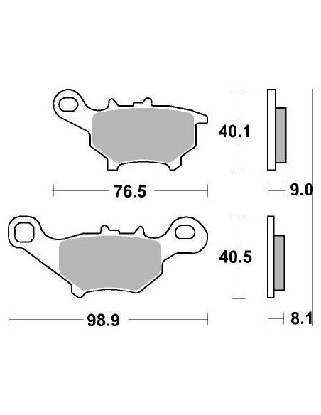 pastillas de freno moto brembo genuinas 07091