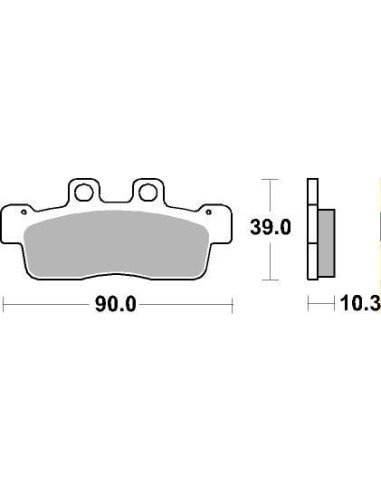 pastillas de freno moto brembo genuinas 07092