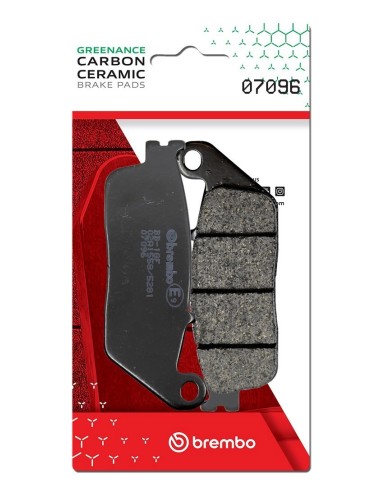 pastillas de freno moto brembo genuinas 07096
