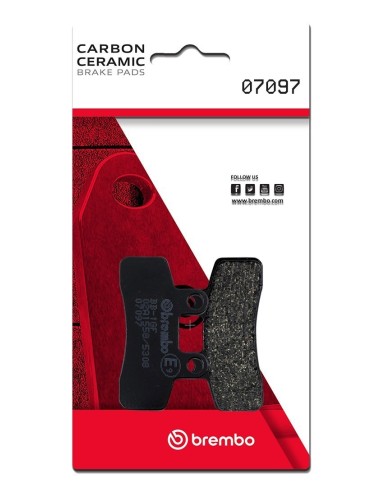 pastillas de freno moto brembo genuinas 07097