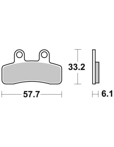 pastillas de freno moto brembo genuinas 07097