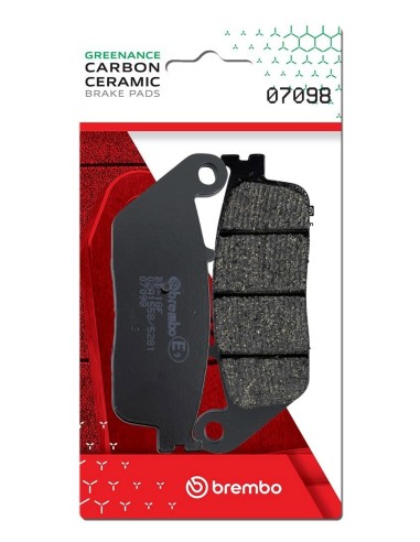 pastillas de freno moto brembo genuinas 07098